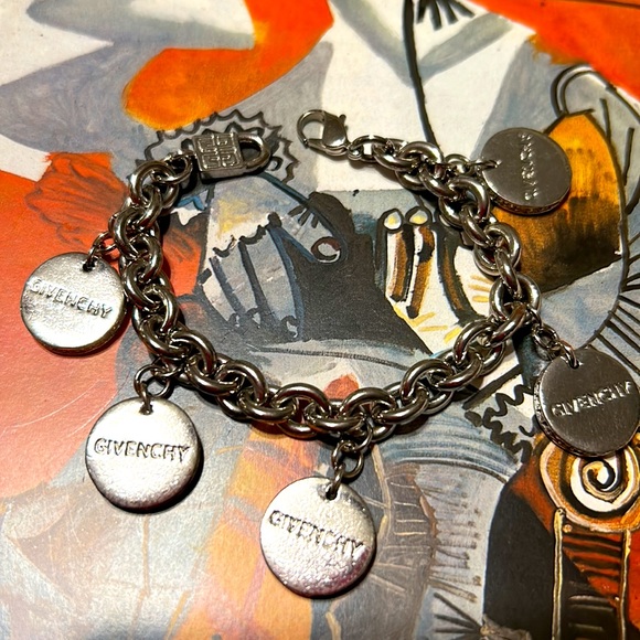 Givenchy Jewelry Givenchy Logo Charm Bracelet Poshmark